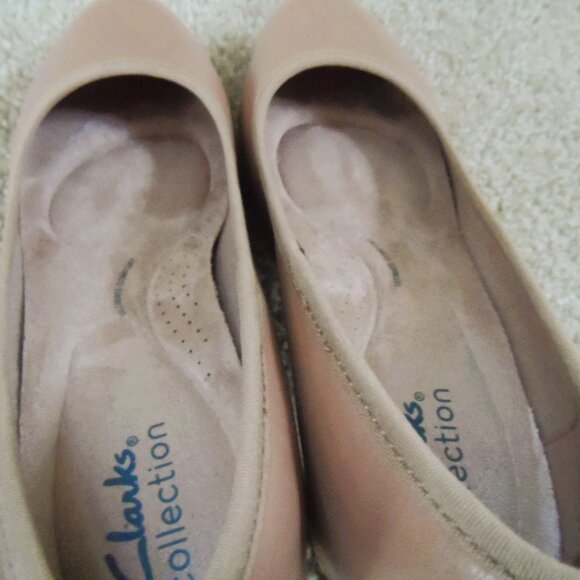 Clark’s High Heel Beige  Shoes - Size 7.5 - Picture 11 of 13